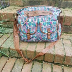 T-shirt and Jeans hobo bag.